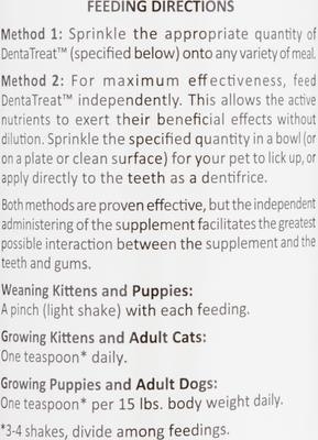 DentaTreat Dog & Cat Food Supplement, 9-oz bottle