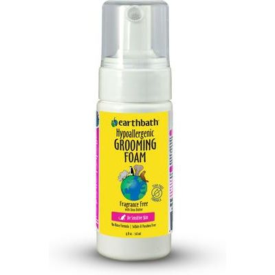 Espuma de aseo hipoalergénica para gatos, botella de 113 ml