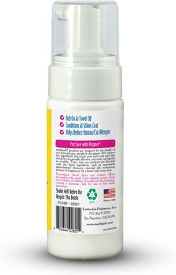 Hypo-Allergenic Grooming Foam for Cats, 4-fl oz bottle