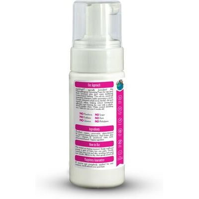 Espuma de aseo hipoalergénica para gatos, botella de 113 ml