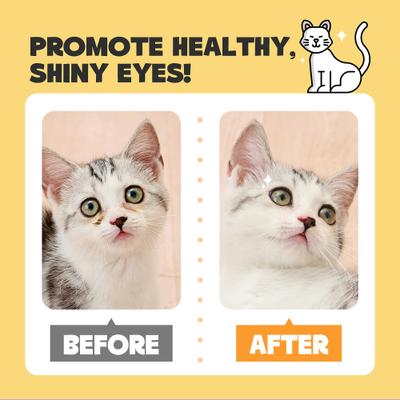 Toallitas hipoalergénicas para ojos de perros y gatos, 100 unidades