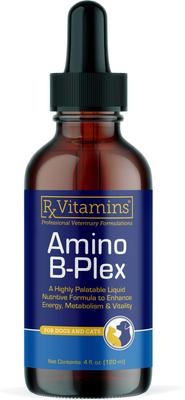 Amino B-Plex Liquid Nutritional Supplement for Cats & Dogs, 2-fl oz bottle