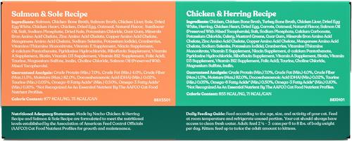 Chicken, Herring & Salmon Variety Pack Minced Wet Cat Food, 3-oz can, case of 12