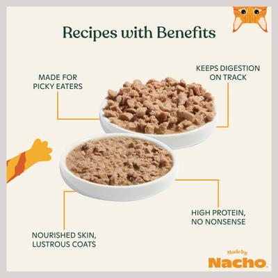 Chicken, Herring & Salmon Variety Pack Minced Wet Cat Food, 3-oz can, case of 12