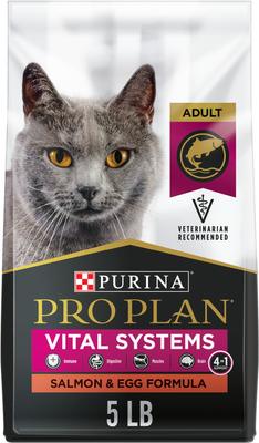 Vital Systems Salmon & Egg Formula 4-in-1 Dry Cat Food, 5-lb bag