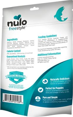 Bundle: Nulo Freestyle Salmon Recipe + Freestyle Duck Recipe Dog Training Treats