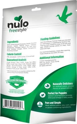 Bundle: Nulo Freestyle Salmon Recipe + Freestyle Duck Recipe Dog Training Treats
