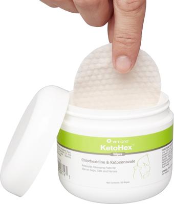 KetoHex Antiseptic Pet Wipes, 50 count