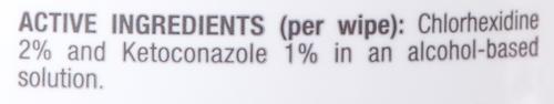 KetoHex Antiseptic Pet Wipes, 50 count