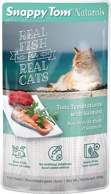 Naturals Tuna with Whitebait & Crabmeat Cat Food Pouches, 3.5-oz, case of 12