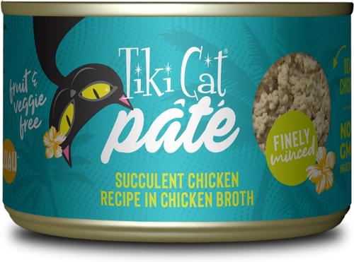 Luau Seabass Pate Wet Cat Food, 5.5-oz can, case of 8