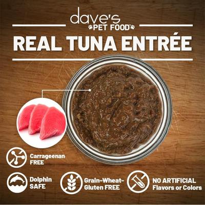 Naturally Healthy Tuna Entree in Gravy Pate Grain-Free Wet Cat Food, 5.5-oz can, 24 count