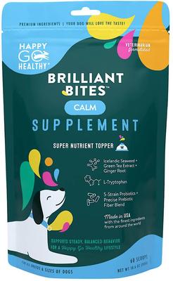 Brilliant Bites Calm Dog Supplement, 10.6-oz bag