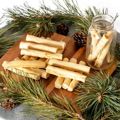 Beefhide 5-inch Chip Rolls Natural Flavored Dog Hard Chews, 18 count