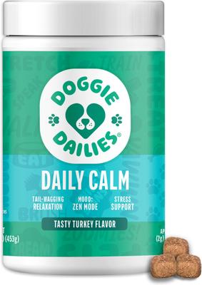 Turkey Flavored Calming Soft Chew Dog Supplement, 225 count