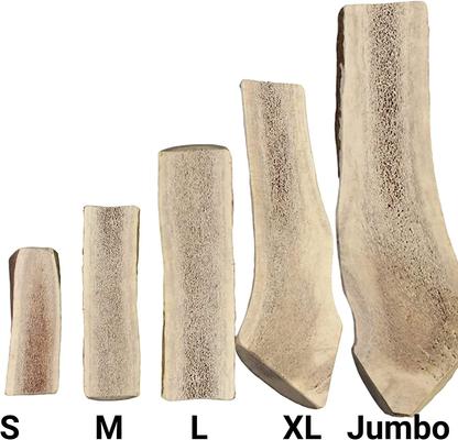 Split Elk Antler Dog Treats, 1 count, Jumbo