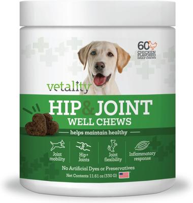 Hip & Joint Well Bites Dog Supplement, 60 count