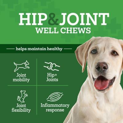 Hip & Joint Well Bites Dog Supplement, 60 count