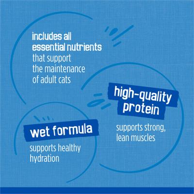 Oceans of Delight Variety Pack Canned Cat Food, 5.5-oz can, case of 48