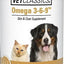Omega 3-6-9 Skin & Coat Supplement Powder Dog & Cat Supplement, 14-oz bottle
