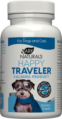 Happy Traveler Capsule Calming Supplement for Dogs & Cats, 30 capsules