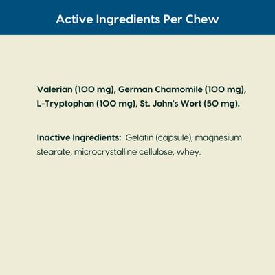 Happy Traveler Capsule Calming Supplement for Dogs & Cats, 30 capsules