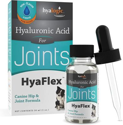 HyaFlex Hyalogic Hyaluronic Acid Hip & Joint Dog Supplement, 1-fl oz bottle