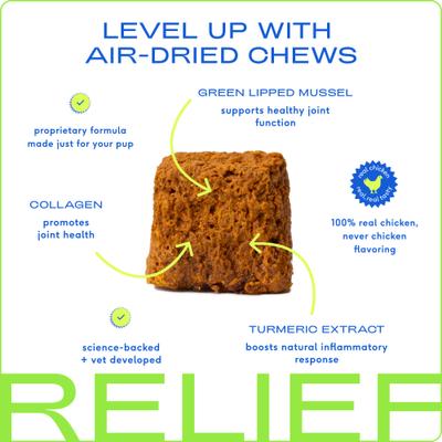 Native Pet, Hip+Joint Inflammatory Care Chews, Mejillón de Labios Verdes + Polifenoles + Cúrcuma + Colágeno, sabor Pollo, Perros, 30 / 60 / 120 masticables