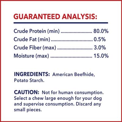 Beefhide Munchy Mini Rolls 5-inch Natural Flavored Dog Hard Chews, 1.5-lb bag