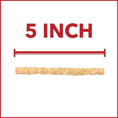 Beefhide Munchy Mini Rolls 5-inch Natural Flavored Dog Hard Chews, 1.5-lb bag