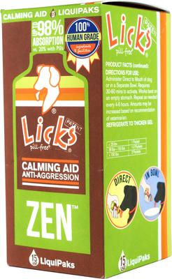 Pill-Free ZEN Calming Roasted Chicken Flavor Dog Supplement, 15 count