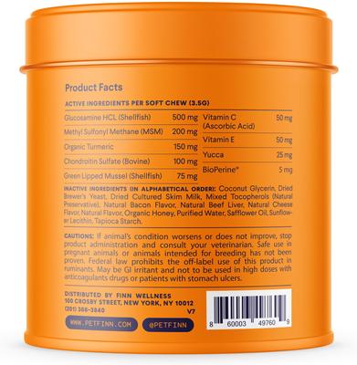 Hip & Joint Dog Supplement, 90 count