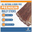 Jumbo 6-inch Bully Sticks Dog Treats, 3 count