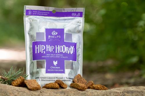 Hip, Hip Hooray! Chicken Recipe Dog Treats, 4.5-oz bag