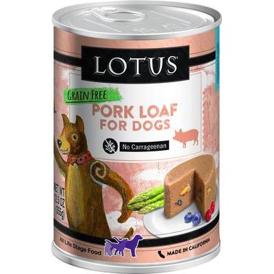 Alimento enlatado para perros sin cereales Sardine Loaf, 12.5 oz, caja de 12