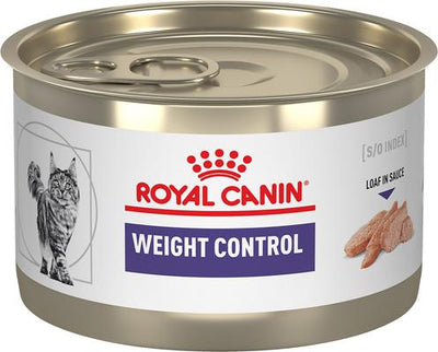 Weight Control Loaf in Sauce Wet Cat Food, 5.1-oz can, case of 24