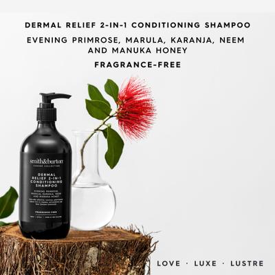 Dermal Relief 2-IN-1 Dog & Cat Conditioning Shampoo, 16.9-fl oz bottle