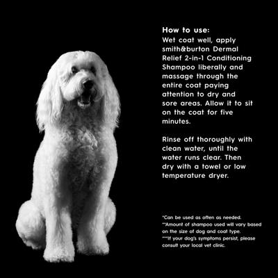 Dermal Relief 2-IN-1 Dog & Cat Conditioning Shampoo, 16.9-fl oz bottle