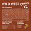 Galletas crujientes para gatos Party Mix con sabor a Wild West Crunch, bolsa de 2.1 oz