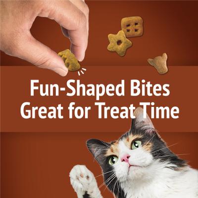 Galletas crujientes para gatos Party Mix con sabor a Wild West Crunch, bolsa de 2.1 oz