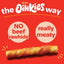 Oinkies Bacon-Wrapped Twists with 100% Real Bacon Rawhide-Free Natural Dog Treats, 28 count