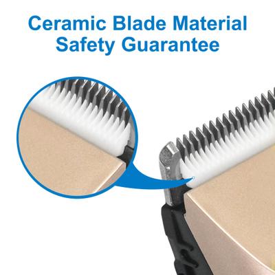 P950 Rechargeable Five-Level Speed Regulation Seat Pet Hair Grooming Clippers, Gold