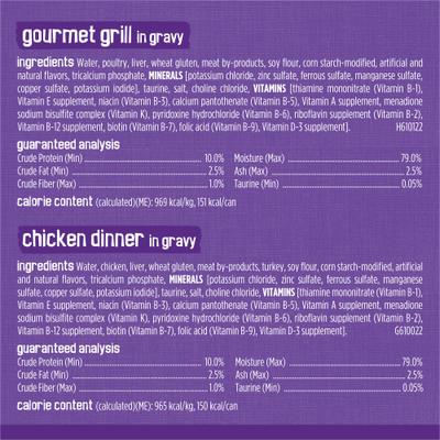 Meaty Bits Variety Pack Canned Cat Food, 5.5-oz, case of 24