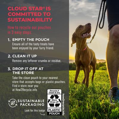 Wag More Bark Less Meatball Bites Italian Beef Recipe Grain-Free Dog Treats, 14-oz bag