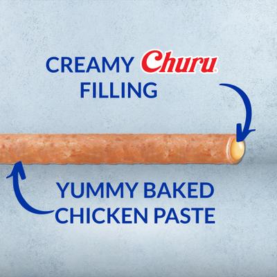 Churu Rolls Chicken Recipe Grain-Free Soft & Chewy Dog Treats, 0.42-oz, pack of 8