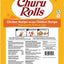 Churu Rolls Chicken Recipe Grain-Free Soft & Chewy Dog Treats, 0.42-oz, pack of 8