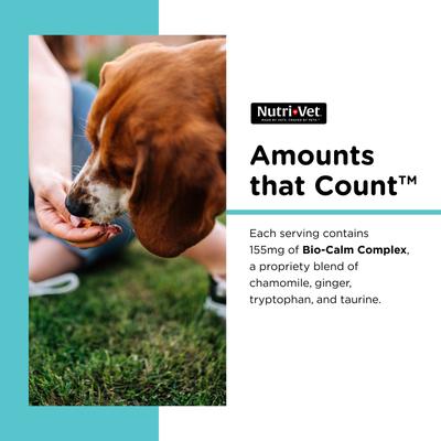 Pet-Ease Soft Chews Calming Supplement for Dogs, 6-oz bag