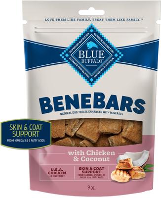 Benebars Immune Support, Chicken & Mixed Berries Natural Dog Treats, 9-oz bag