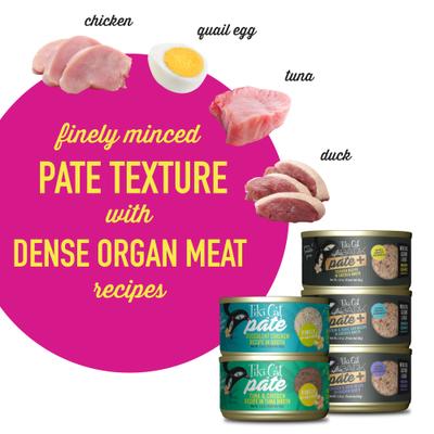 Chicken Craves Variety Pack Grain-Free Pate Wet Cat Food, 2.8-oz can, case of 24