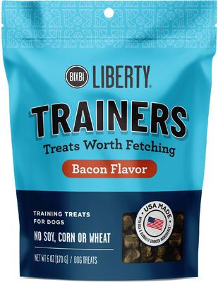 Liberty Trainers Bacon Flavor Grain-Free Dog Treats, 6-oz bag